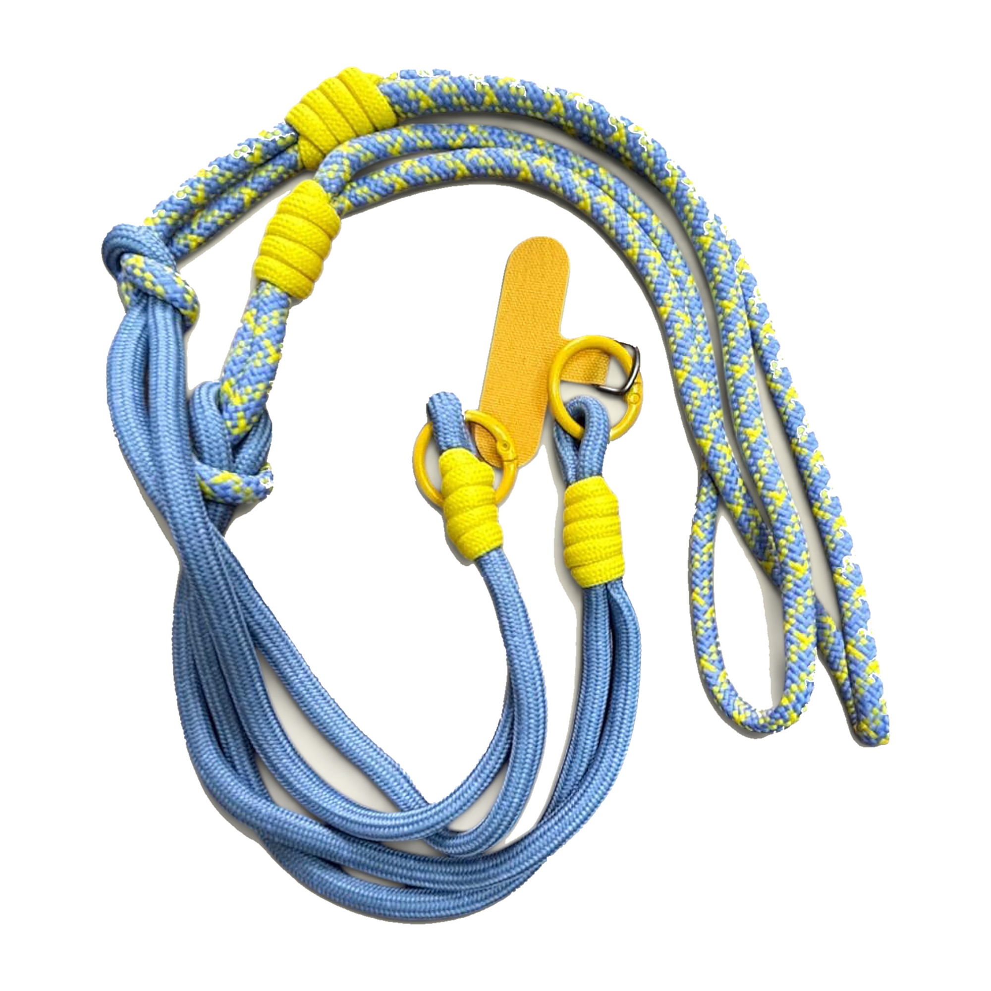 Riviera cross-body paracord phone strap, view 1