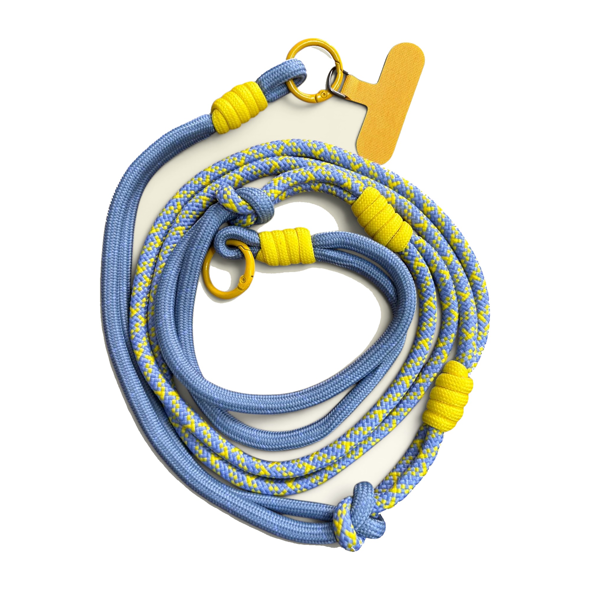 Riviera cross-body paracord phone strap, view 2