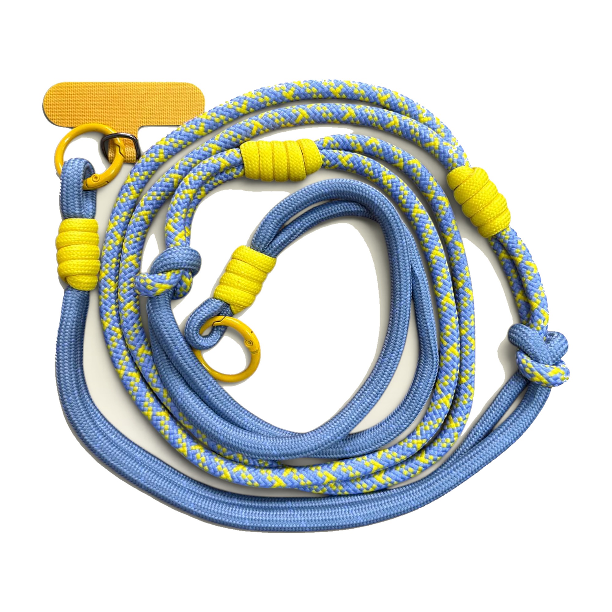 Riviera cross-body paracord phone strap, view 3